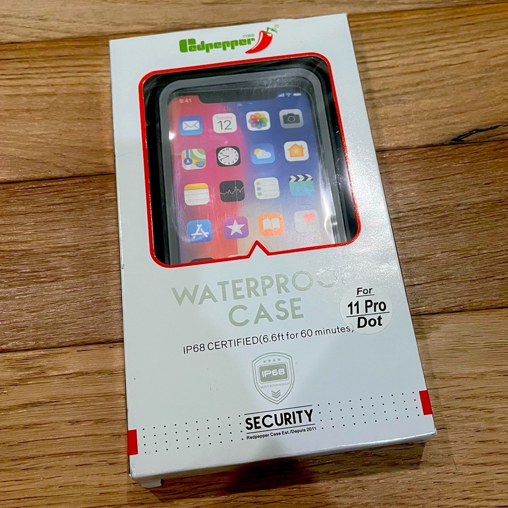RedPepper Waterproof Case IPhone 11 Pro Max NIB